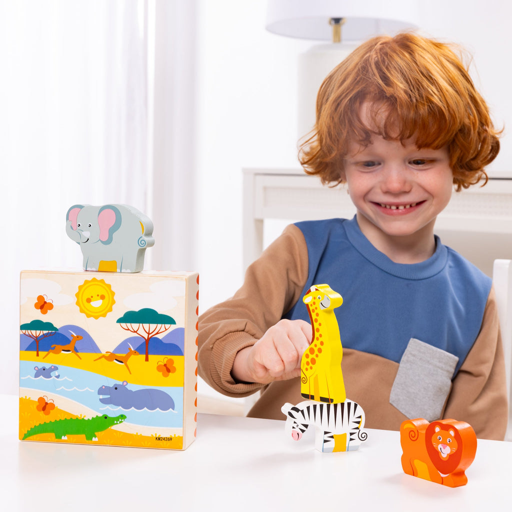 Wooden Animal Matching – Safari