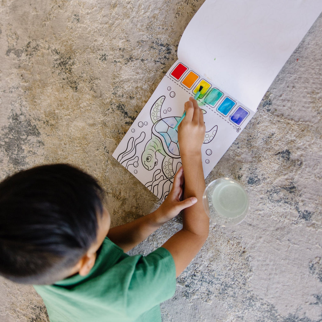 Paint With Water Activity Book – Ocean