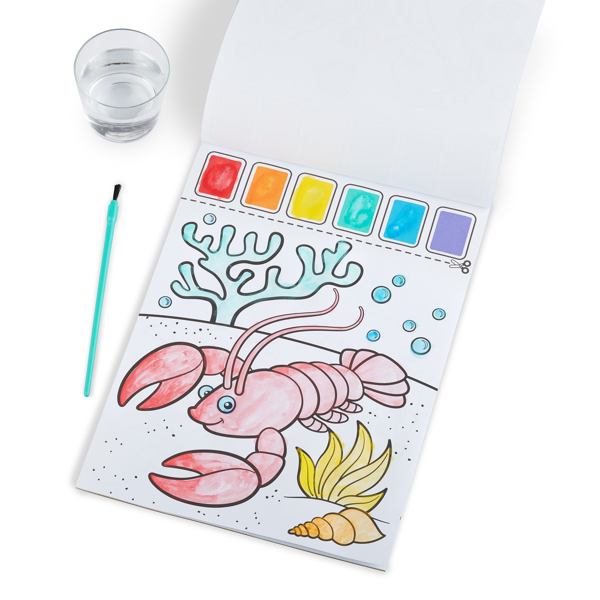 Paint With Water Activity Book – Ocean