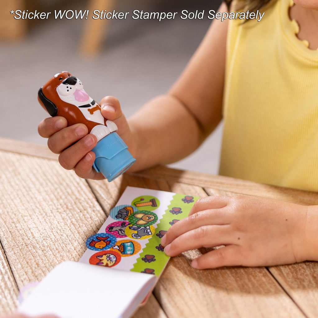 Sticker WOW!? Mini Activity Pad & Refill Stickers – Pets (200+ Stickers. Stamper Not Included)