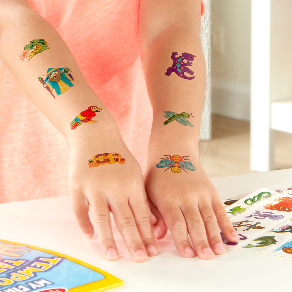 My First Temporary Tattoos: 100+ Kid-Friendly Tattoos – Adventure. Creatures. Sports. and More
