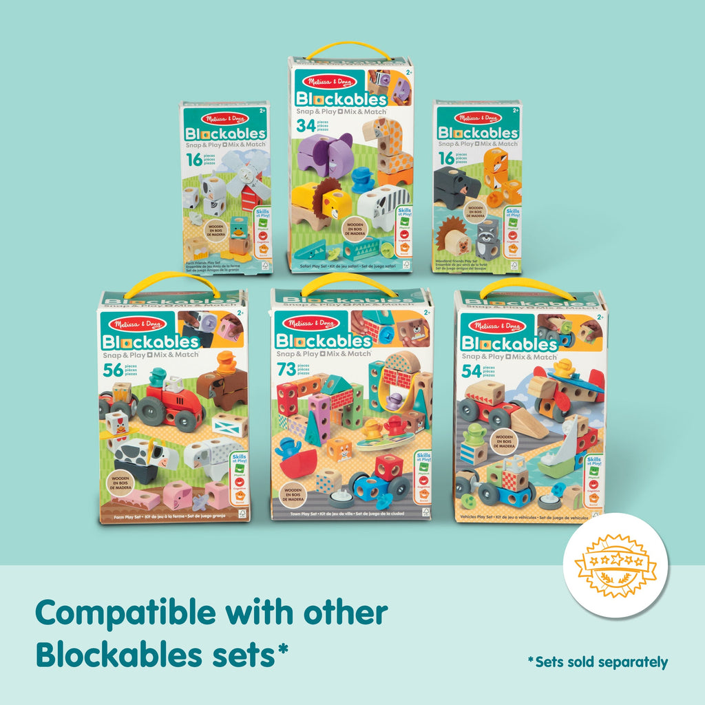 Blockables? Woodland Friends Play Set